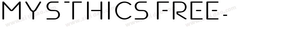 Mysthics Free字体转换